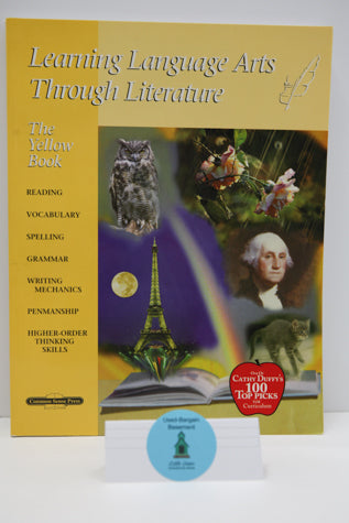 Learning Language Arts Through Literature - The Yellow Book Teacher Book (2nd Edition) (Bargain Basement) - Little Green Schoolhouse Books