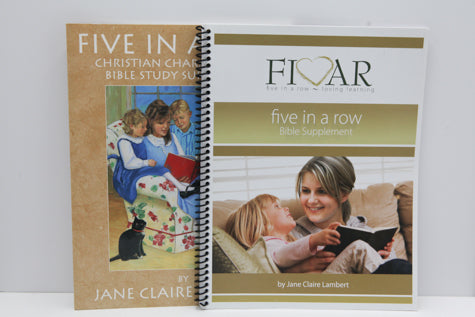 Five In A Row Christian Character and Bible Study Supplement (Used-Good) - Little Green Schoolhouse Books