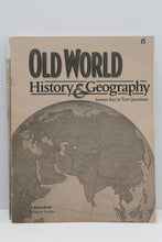 Load image into Gallery viewer, Old World History and Geography (3rd Edition) - A Beka Books (Bargain Basement) - Little Green Schoolhouse Books