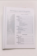 Load image into Gallery viewer, Trail Guide to World Geography-  A Teacher&#39;s Manual (Used) - Little Green Schoolhouse Books