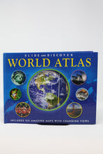 Load image into Gallery viewer, Slide and Discover: World Atlas (Used-worn/acceptable) - Little Green Schoolhouse Books