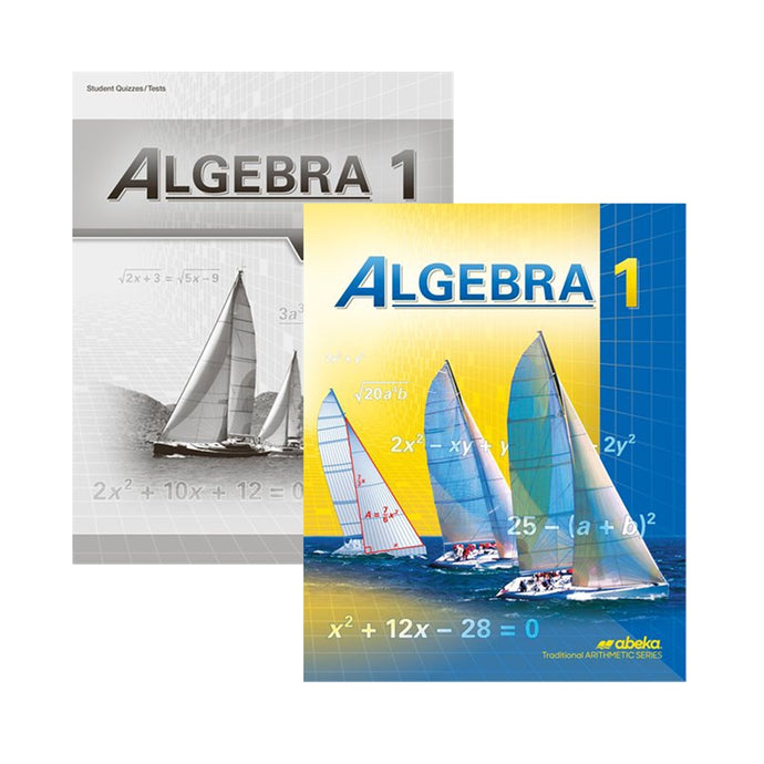 Algebra 1 Homeschool Student Kit - Abeka (New)