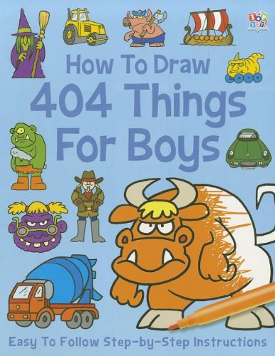 How to Draw 404 Things For Boys (Used) - Little Green Schoolhouse Books