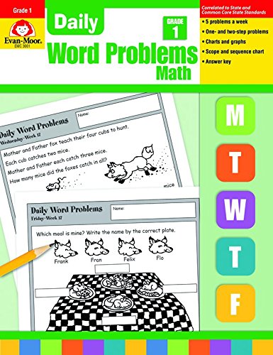 Daily Word Problems Level 1 (Used-Like New) - Little Green Schoolhouse Books