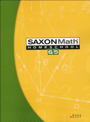 Saxon Math 6/5, 3rd Edition, Student Text (Used-Worn/Acceptable)