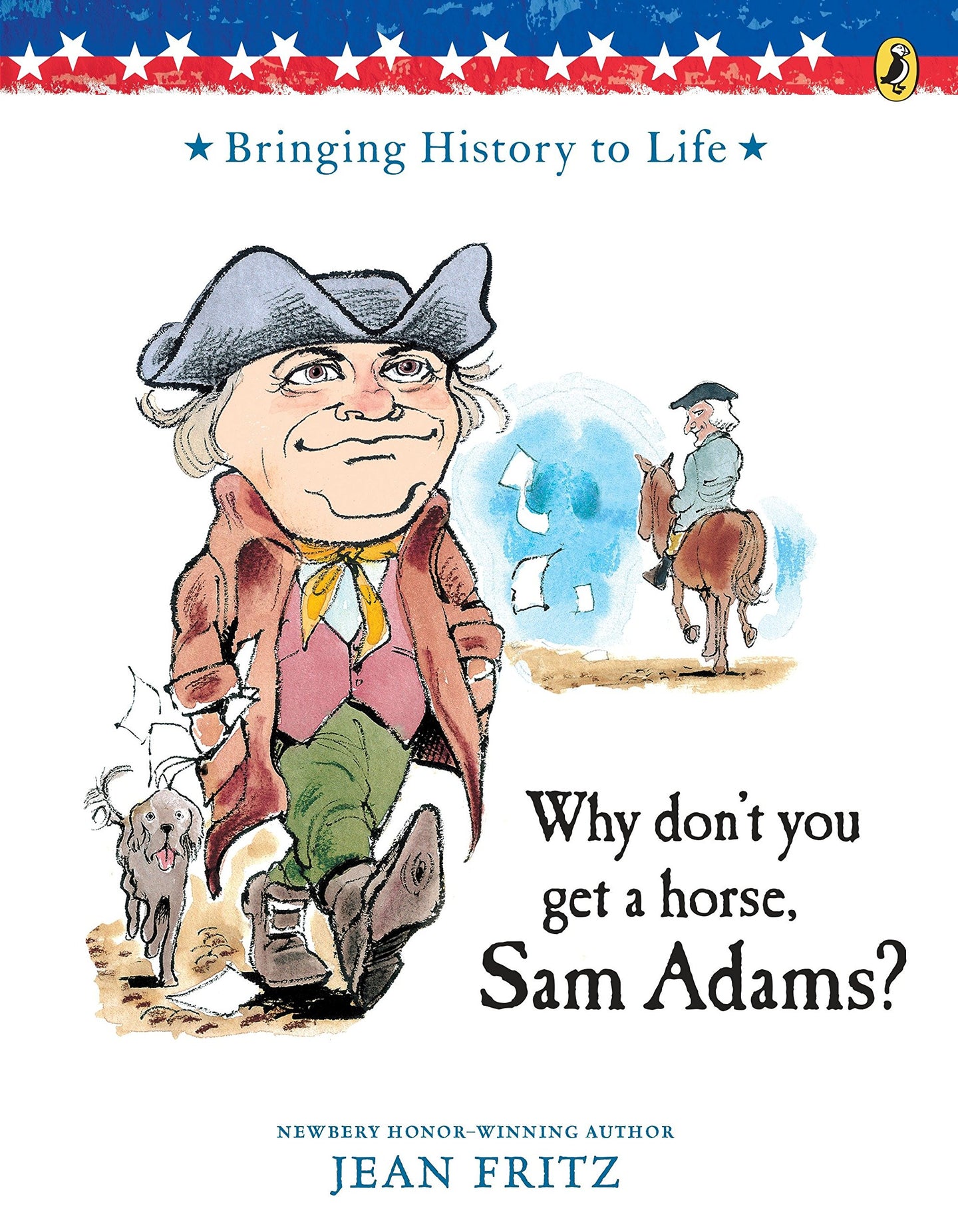 Why Don't You Get a Horse Sam Adams? - by Jean Fritz (Used) - Little Green Schoolhouse Books