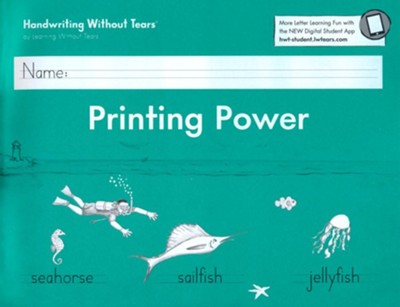 Handwriting Without Tears Printing Power Student Workbook (Used - Worn/Acceptable