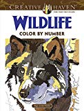 Creative Haven Wildlife Color by Number Coloring Book (Creative Haven Coloring Books) (Used-Like New)