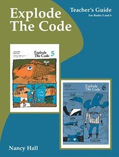 Explode the Code Book 5, Book 6, and Teacher's Guide for 5 & 6 (Used-Good)