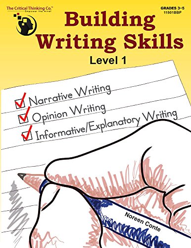 Building Writing Skills Level 1  - Using a 5-Step Writing Process to Teach Writing (Grades 3-5) (Used-Like New)