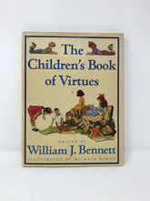 Load image into Gallery viewer, The Children&#39;s Book of Virtues-William J. Bennett (hardcover) (Used-Good) - Little Green Schoolhouse Books