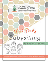 Load image into Gallery viewer, Babysitting Course Digital PDF Download - Little Green Schoolhouse Books