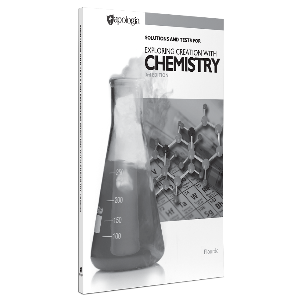 Exploring Creation with Chemistry 3rd Edition, Solutions and Tests (Used-Like New)