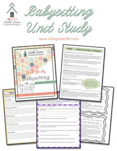 Babysitting Course Digital PDF Download