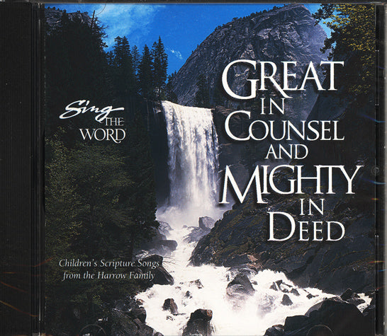 Sing the Word Great in Counsel and Mighty in Deed (New) - Little Green Schoolhouse Books