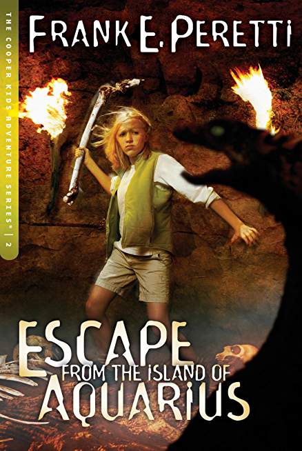 Escape From the Island of Aquarius by Frank E. Peretti (Used-Like New) - Little Green Schoolhouse Books