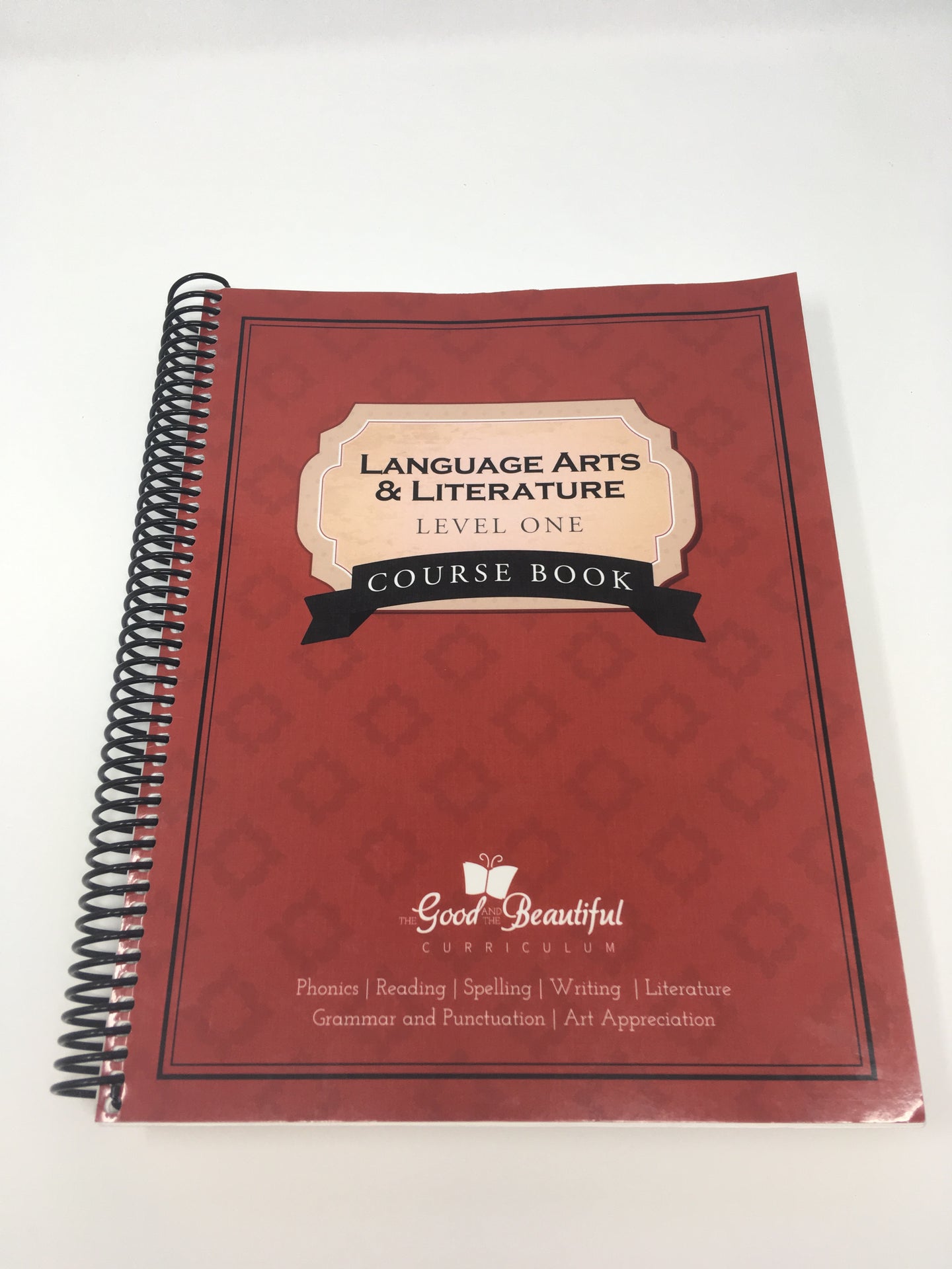 Language Arts & Literature Level One Course Book - The Good and The Beautiful (Used - Like New) - Little Green Schoolhouse Books