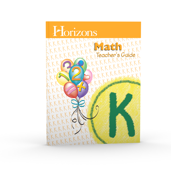 Horizons Math Teacher's Guide K (Used-Like New) - Little Green Schoolhouse Books