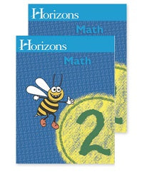 Horizons Math 2nd Grade Student books 1 & 2 (New) - Little Green Schoolhouse Books