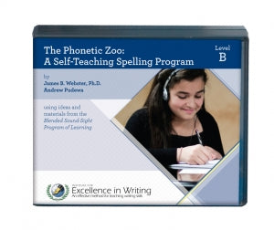 The Phonetic Zoo: A Self-Teaching Spelling Program (Level B) - IEW - (Used) - Little Green Schoolhouse Books