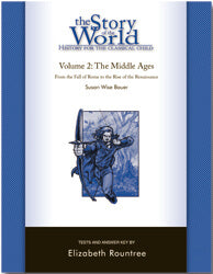 The Story of the World Volume 2:  The Middle Ages -Test Book - (Used) - Little Green Schoolhouse Books