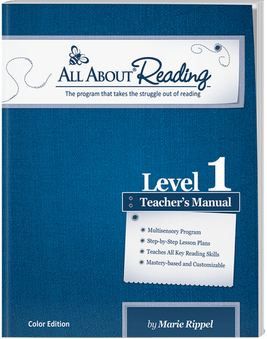 All About Reading Level 1 Teacher's Manual (Used - Like New)