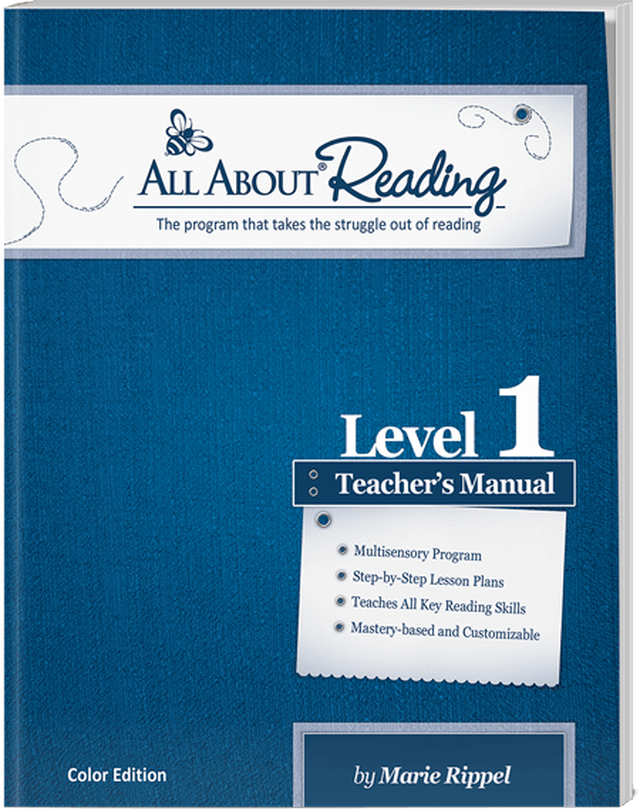 All About Reading Level 1 Teacher's Manual (Used - Like New)