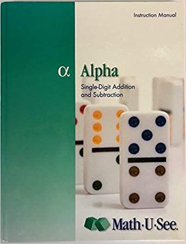 Math U See Alpha- 2004 Copyright (Used-Like New) - Little Green Schoolhouse Books