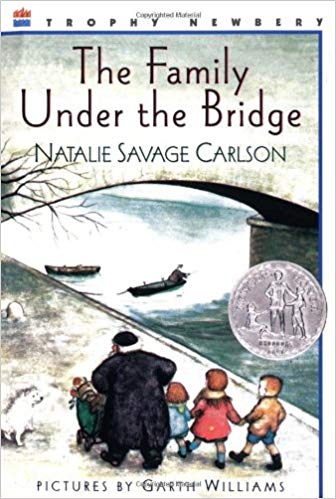 The Family Under the Bridge by Natalie Savage Carlson (Used) - Little Green Schoolhouse Books