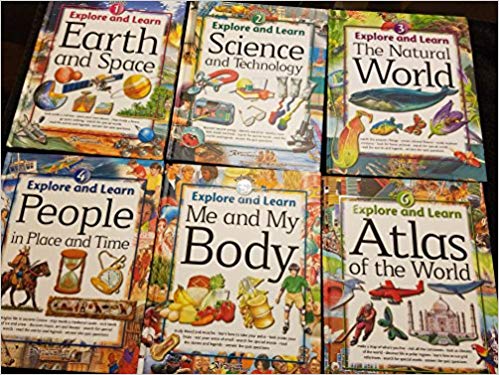 Explore and Learn, 6 Volume Set, 2015 edition (used-like new) - Little Green Schoolhouse Books