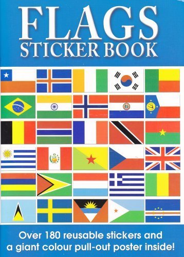 Flags Sticker Book (used) - Little Green Schoolhouse Books