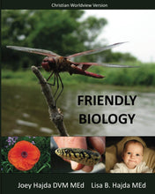 Load image into Gallery viewer, Friendly Biology- Student Textbook and Lesson Tests and Answer Keys - Christian Worldview Version (used) - Little Green Schoolhouse Books