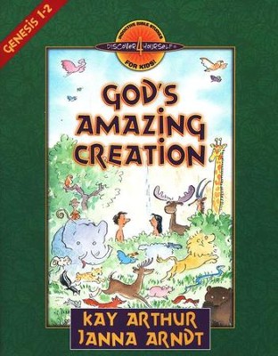 Discover 4 Yourself, Children's Bible Study Series: God's Amazing Creation (Genesis Chapters 1 and 2) (used) - Little Green Schoolhouse Books