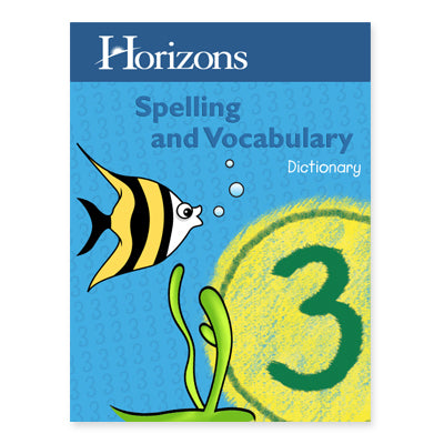 Horizons Spelling and Vocabulary Dictionary 3 - (Used-Worn/Acceptable) - Little Green Schoolhouse Books