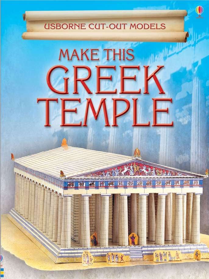 Make This Greek Temple : Usborne Cut-out Models (Used-Like New)