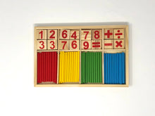 Load image into Gallery viewer, Mathematical Intelligence Stick Set-Counting Rods with Box (Used-Like New) - Little Green Schoolhouse Books