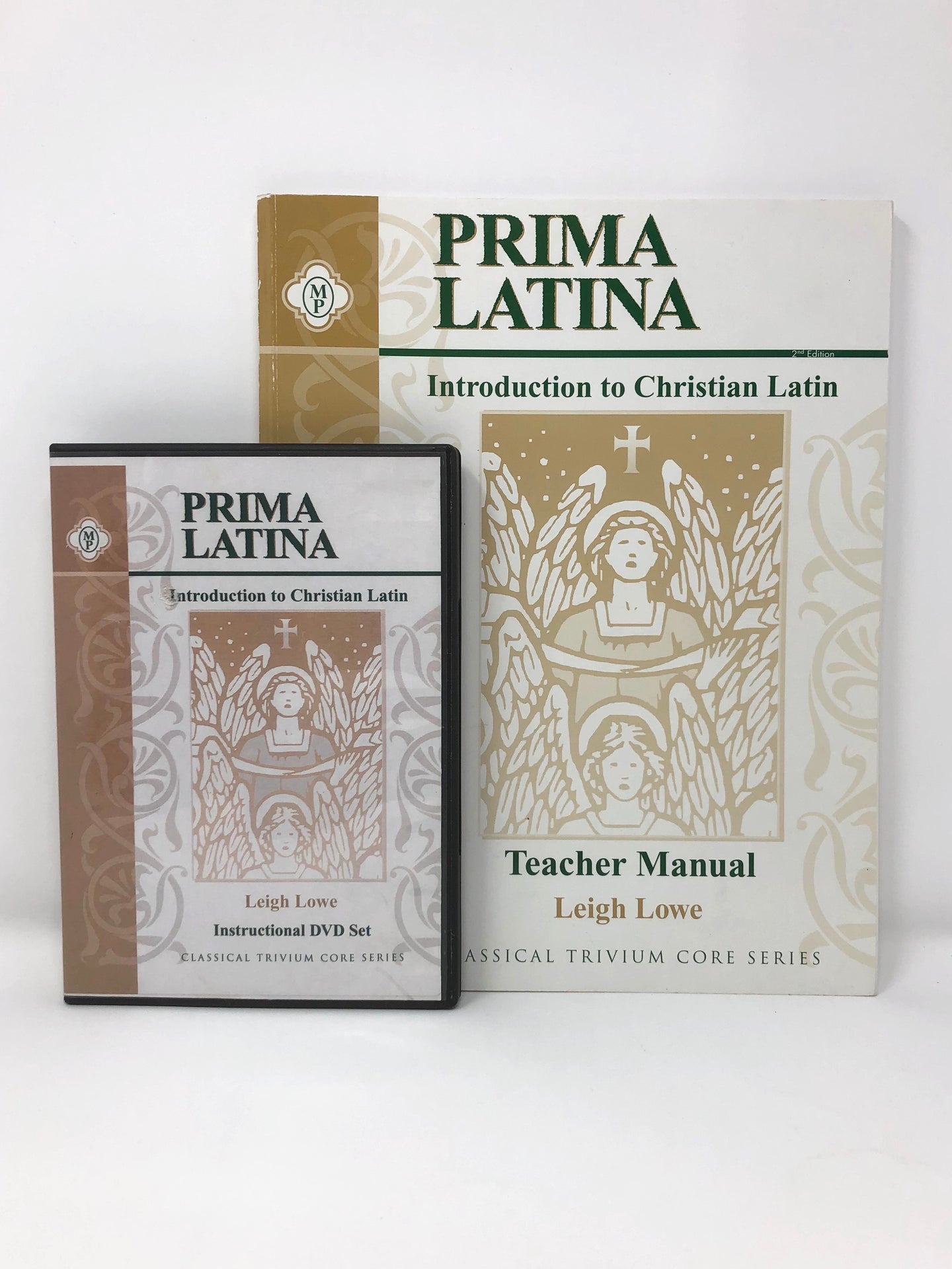 Prima Latina- An Introduction to Christian Latin- Teacher Manuel & DVD set- 2nd Edition (Used-Like New) - Little Green Schoolhouse Books