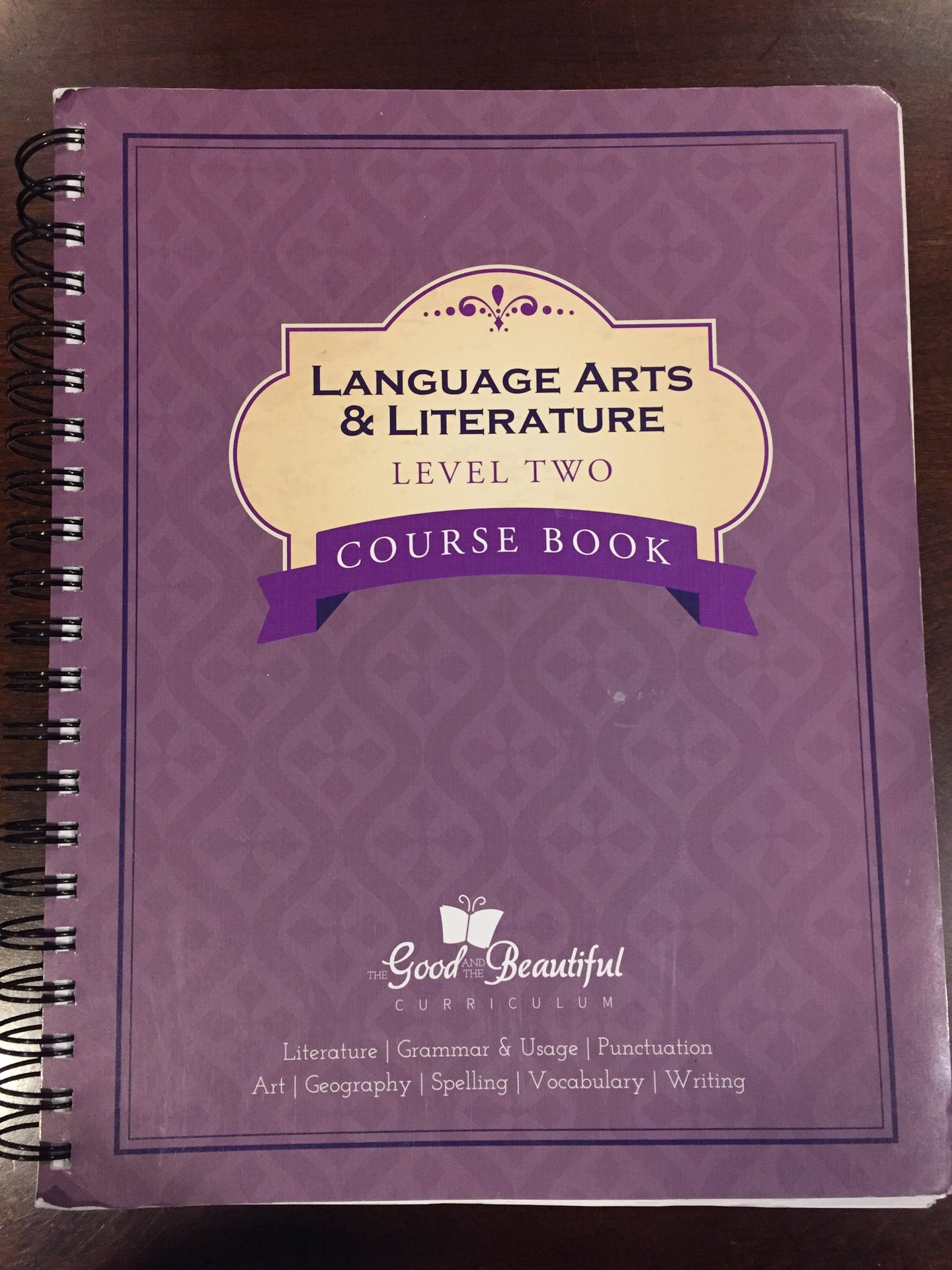 Language Arts & Literature Level Two Course Book -The Good and the Beautiful (Used-Good) - Little Green Schoolhouse Books