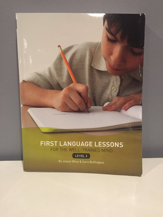 First Language Lessons for the Well-Trained Mind Level 3 Instructor's Guide (Used-Like New)