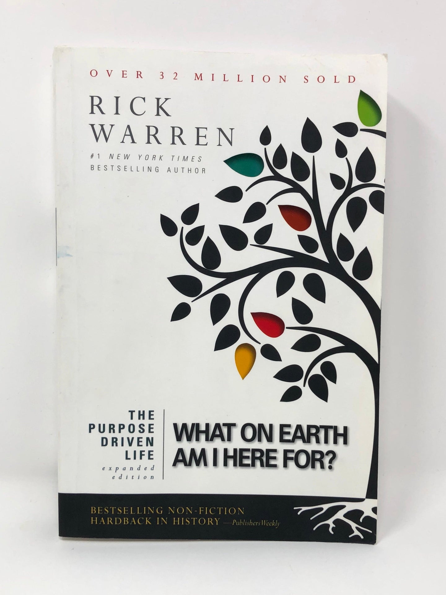 The Purpose-Driven Life: What on Earth Am I Here For? Expanded Edition (Softcover) Rick Warren (Used-Worn/Acceptable)