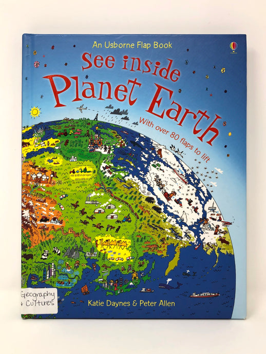 See Inside Planet Earth - An Usborne Flap Book (Used-Like New)