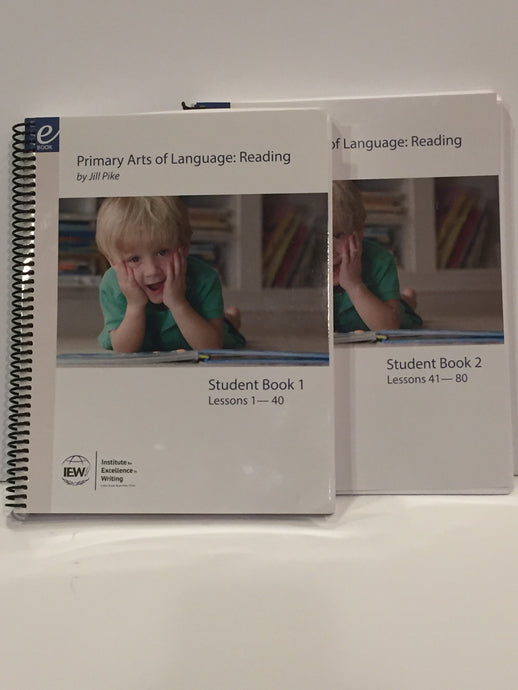 Primary Arts of Language: Reading Student Book 1 and 2  IEW (Used-Like New) - Little Green Schoolhouse Books