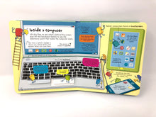 Load image into Gallery viewer, Look Inside How Computers Work-Usborne (Used- Like New) - Little Green Schoolhouse Books