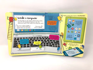 Look Inside How Computers Work-Usborne (Used- Like New) - Little Green Schoolhouse Books