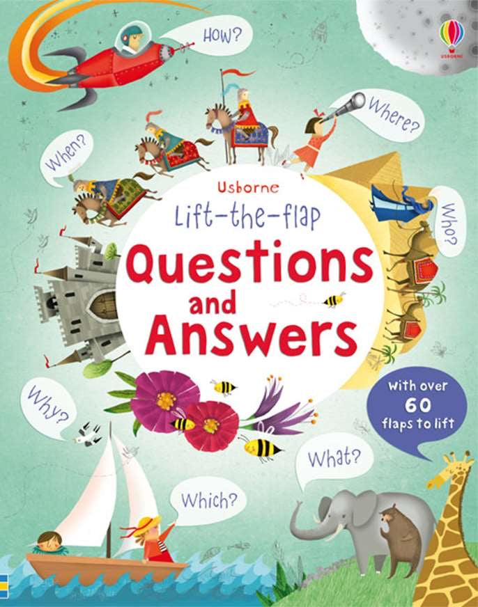 Lift-the-flap Questions and Answers - Usborne (Used-Like New)