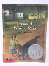 Load image into Gallery viewer, Because of Winn-Dixie by Kate DiCamillo  (Used-Worn/Acceptable) - Little Green Schoolhouse Books