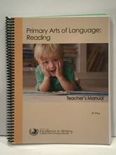 Load image into Gallery viewer, Primary Arts of Language: Reading Teacher&#39;s Manual IEW (Used- Like New) - Little Green Schoolhouse Books