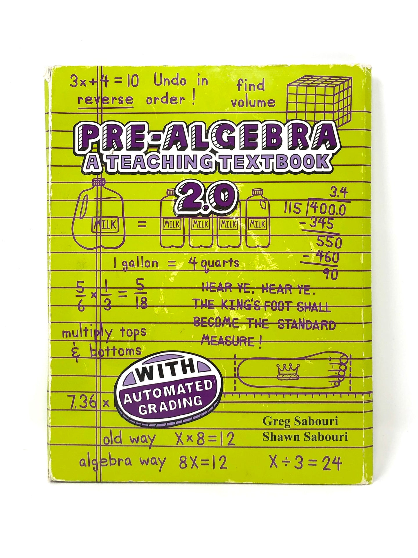 Teaching Textbook Pre-Algebra 2.0 CD set (Used-Like New)