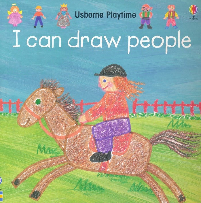 I Can Draw People - Usborne Playtime (Used-Like New)