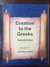 Load image into Gallery viewer, Creation to the Greeks Teacher&#39;s Manual (2nd Edition - Old Cover Version)-My Father&#39;s World - (Used-Like New) - Little Green Schoolhouse Books